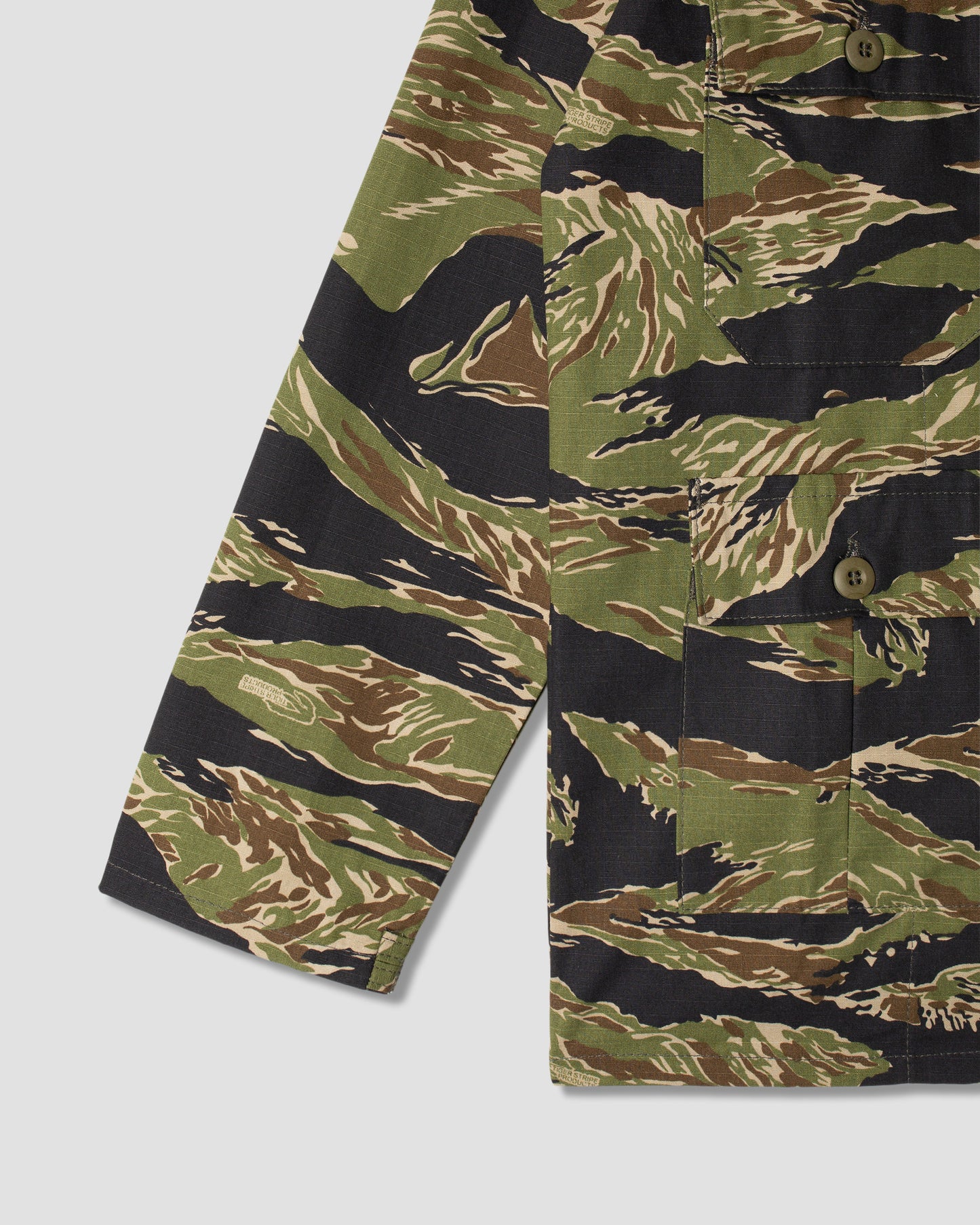 4-Taschen-Jacke (Tigerstreifen-Ripstop)