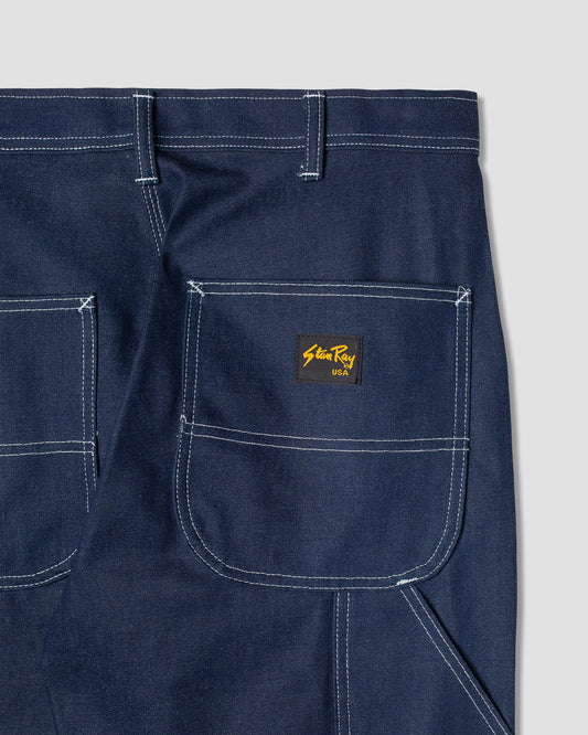 Pantalon de peintre des années 80 (denim indigo)