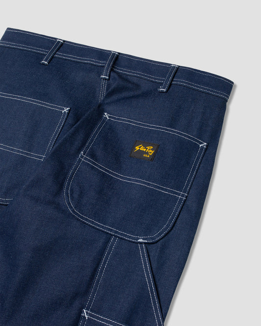 Pantalon de peintre des années 80 (denim indigo)