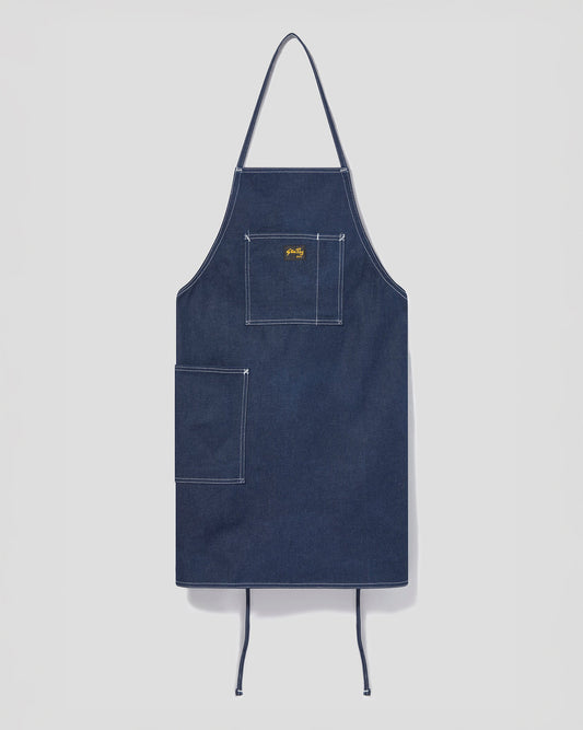 Schürze (Indigo Denim)