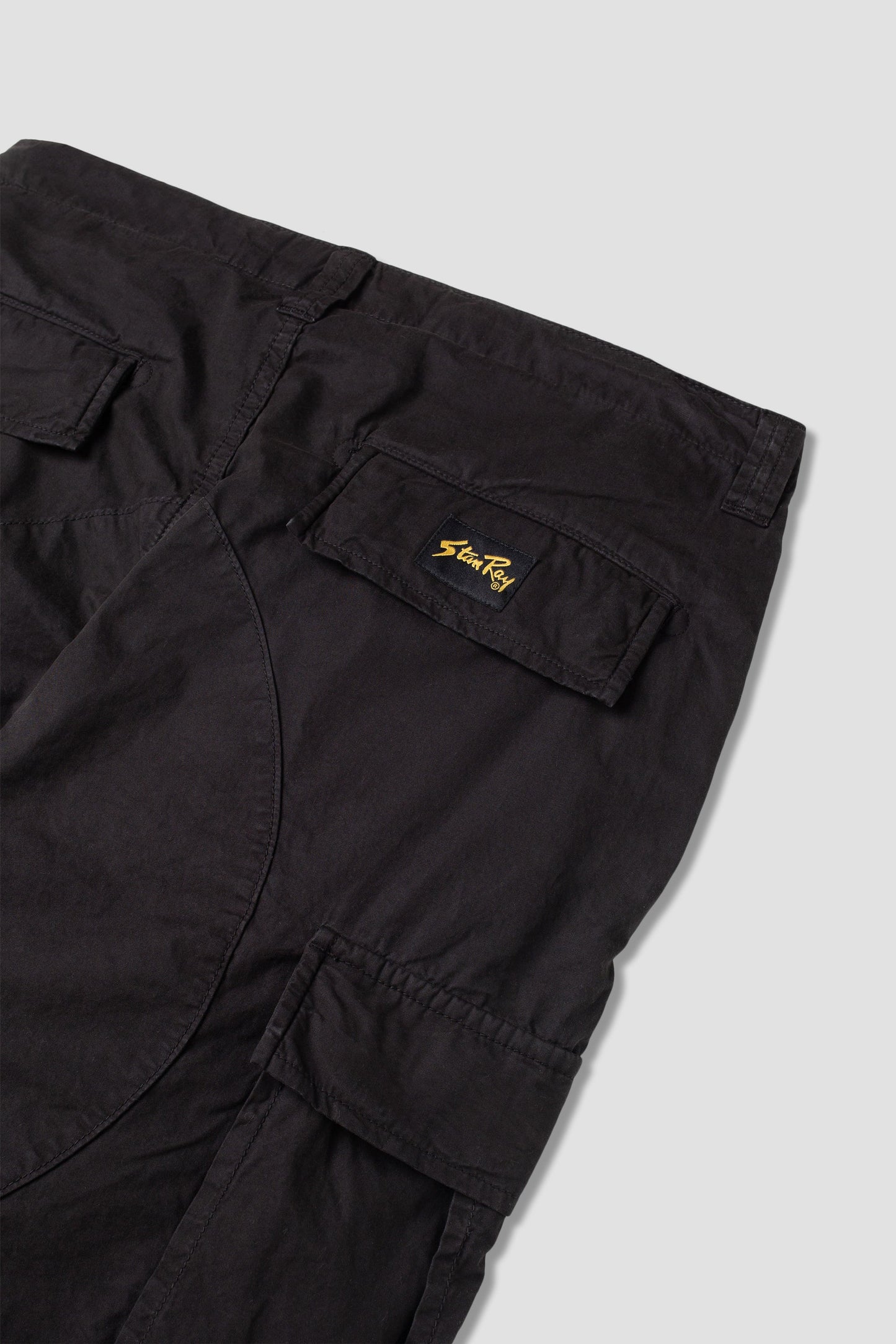 Cargo Pant (Black Poplin)
