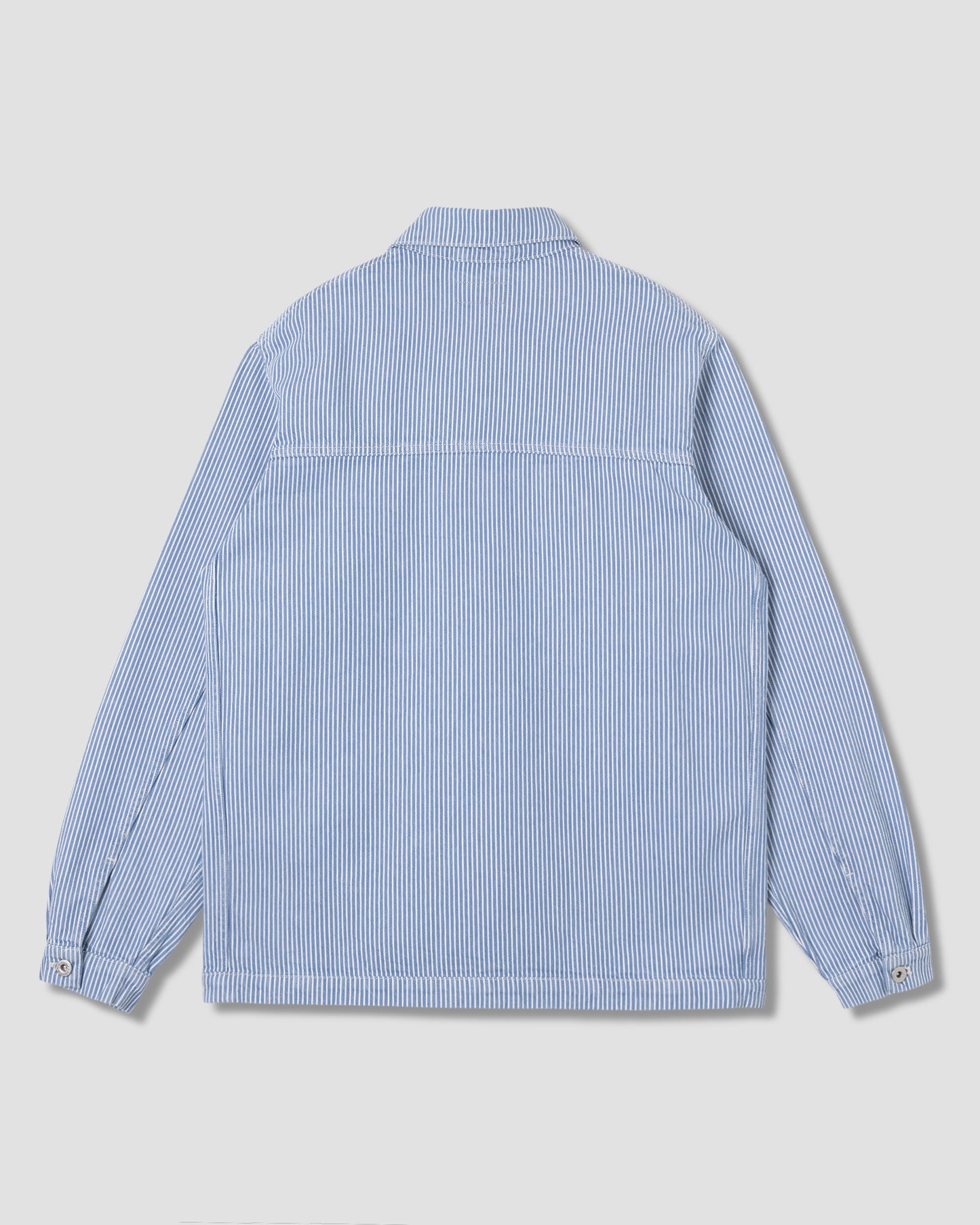 Coverall Jacket Core (Washed Hickory Stripe)