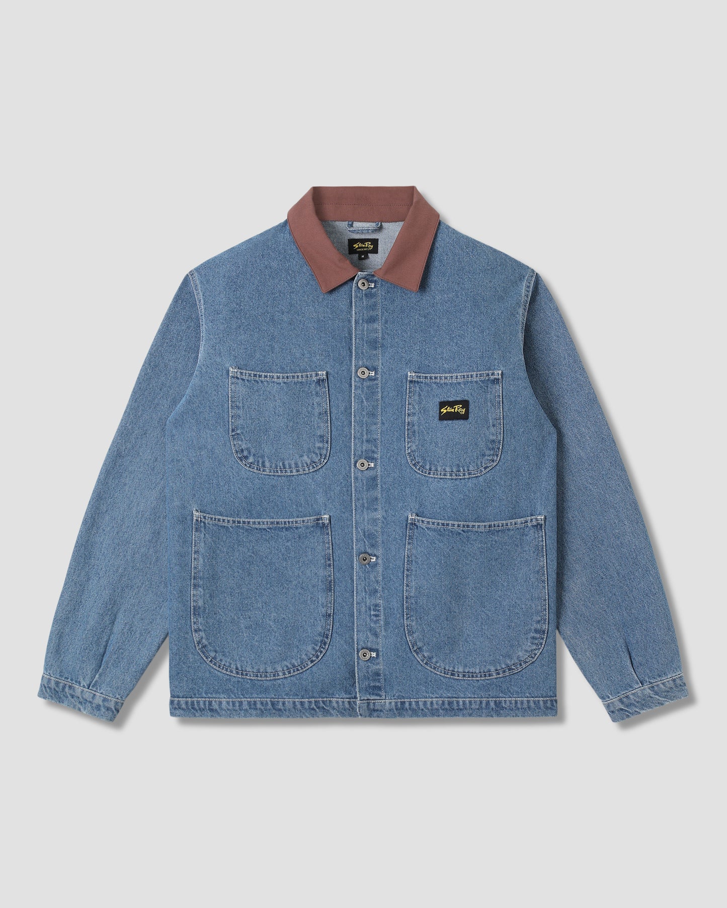 Coverall Jacket (70s Stone Denim)