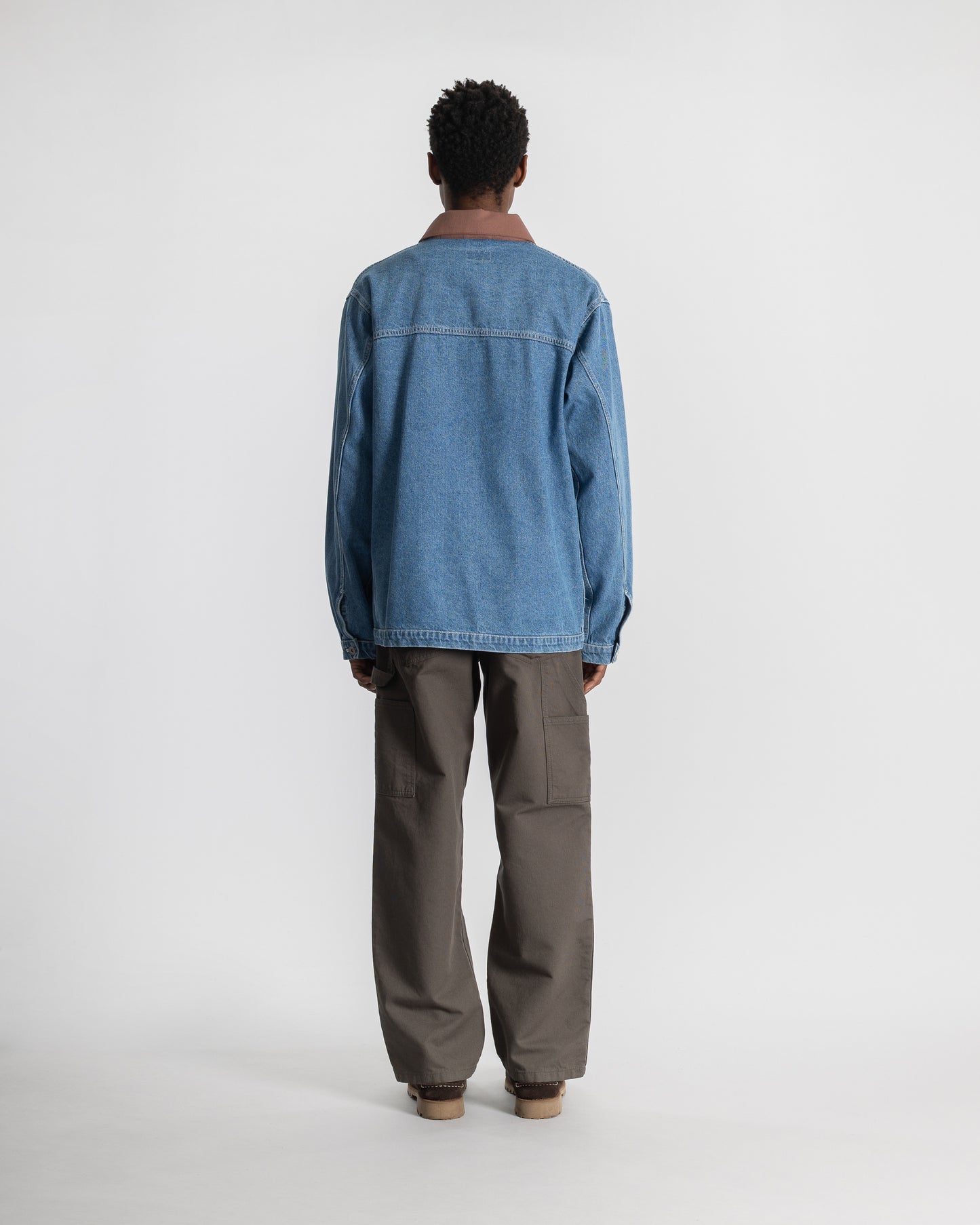 Coverall Jacket (70s Stone Denim)