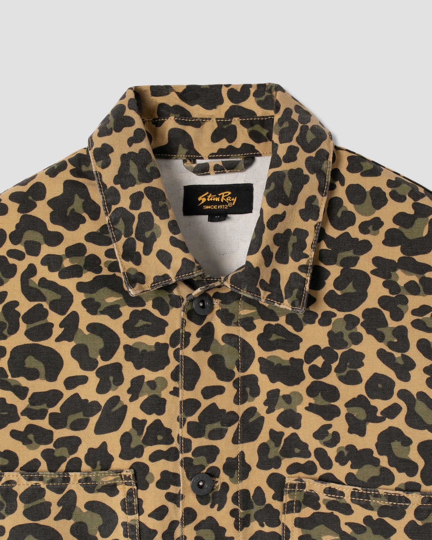 Overall-Jacke (Leopardentarn)