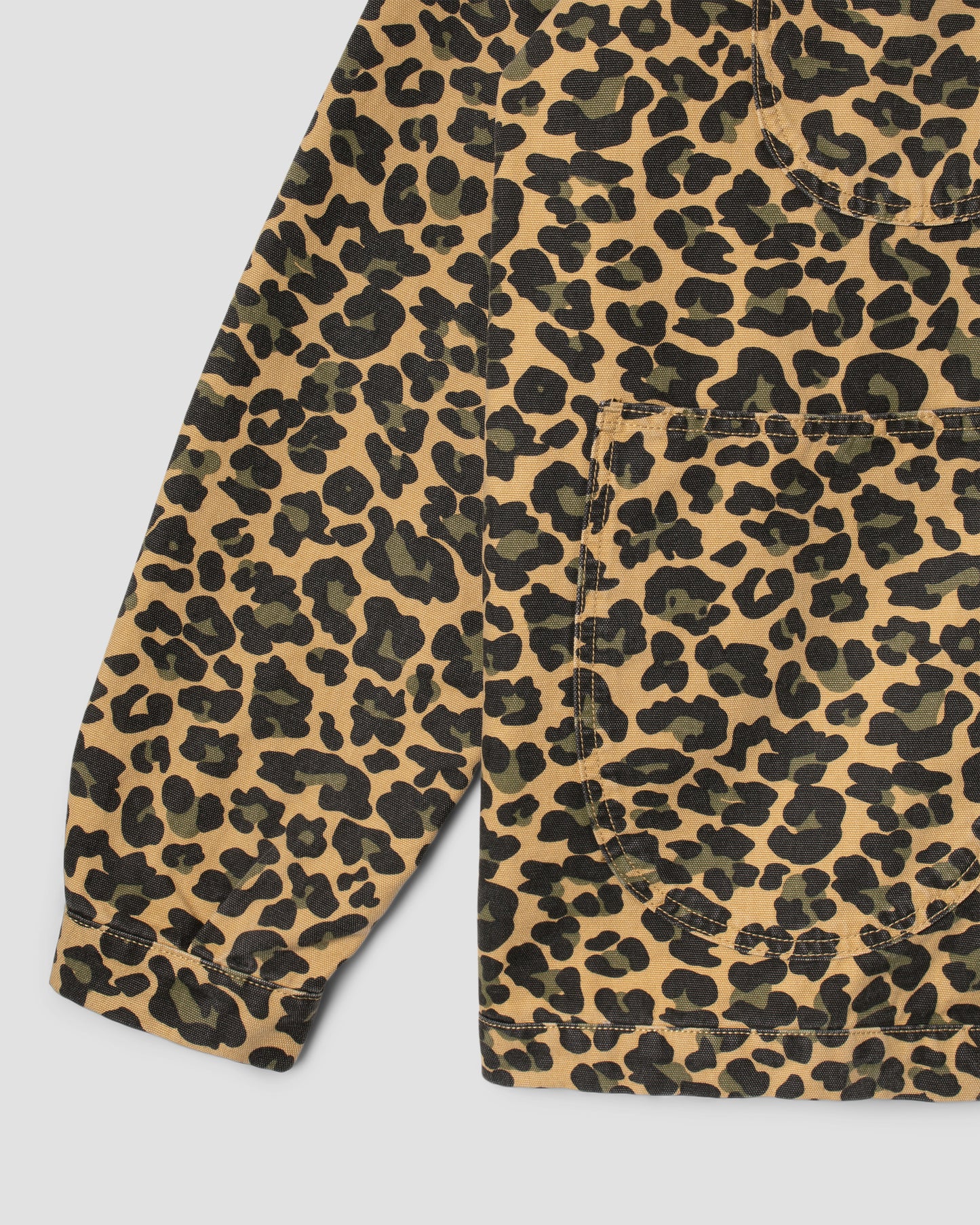 Overall-Jacke (Leopardentarn)