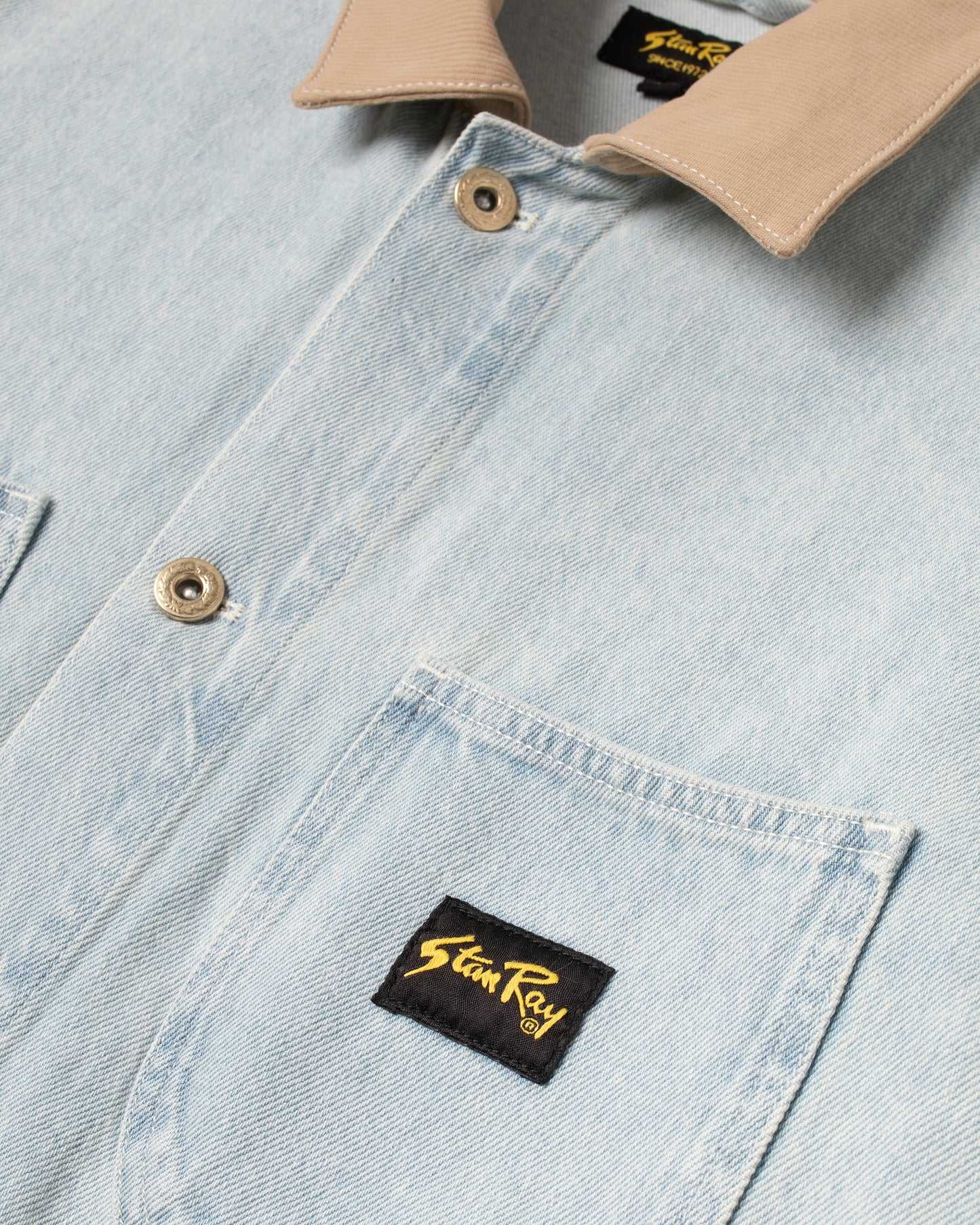 Overall-Jacke (Light Blue Denim)