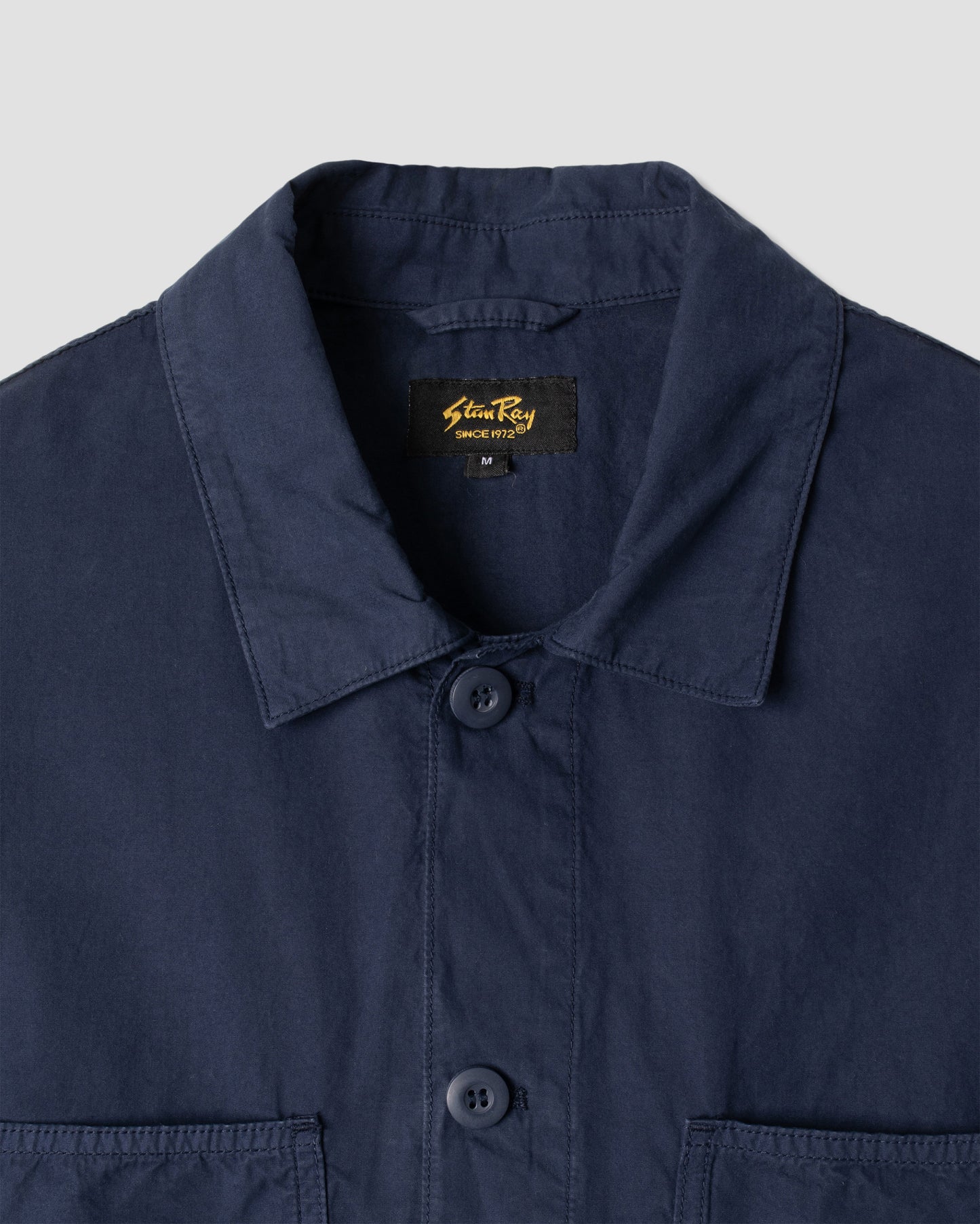 Overall-Jacke (Marineblaues Popeline)