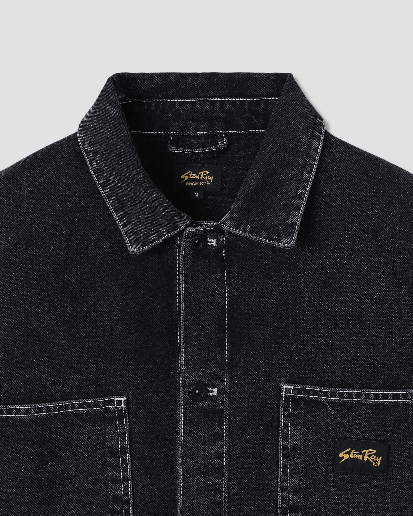 Coverall Jacket (Stonewashed Black Denim)