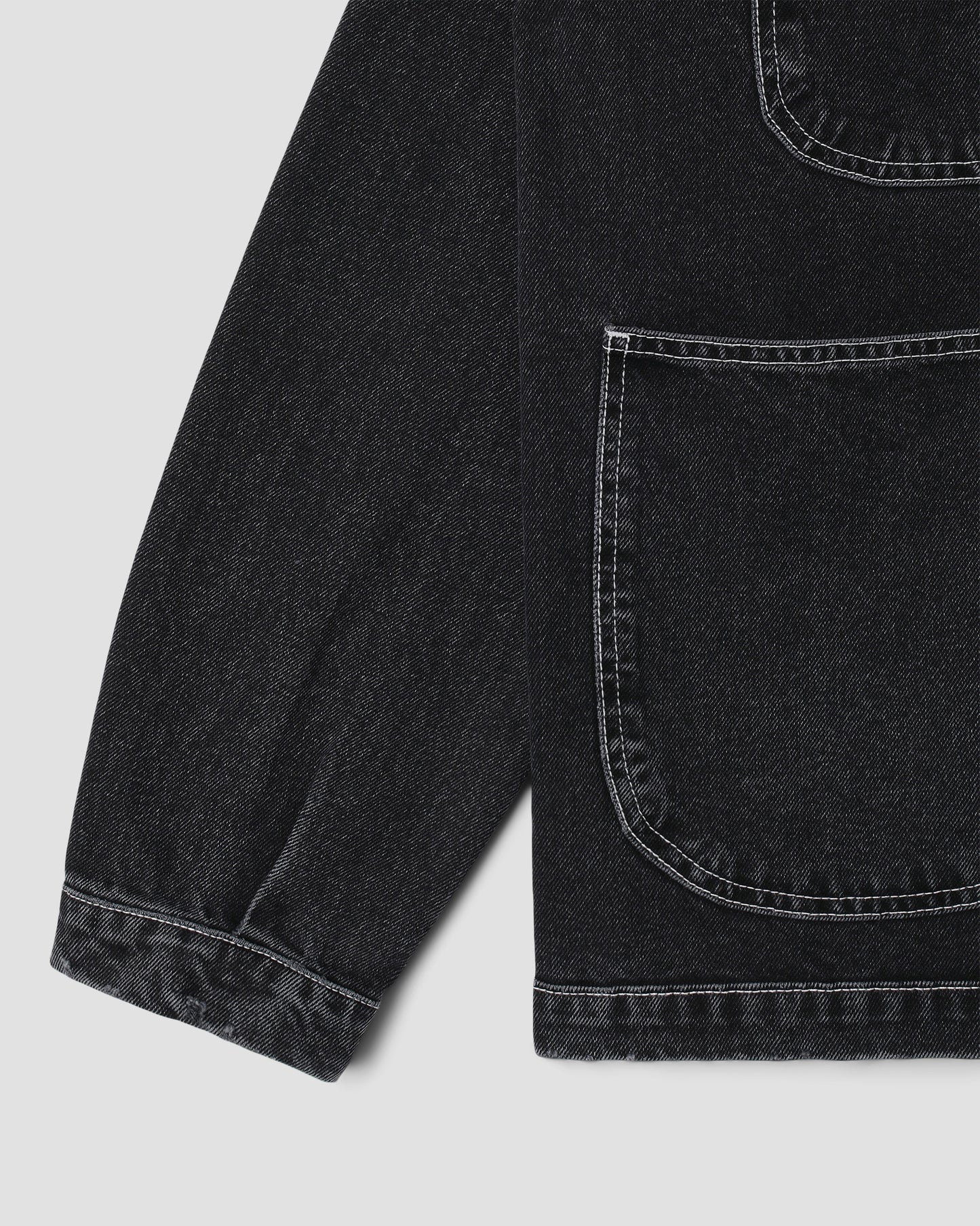 Coverall Jacket (Stonewashed Black Denim)