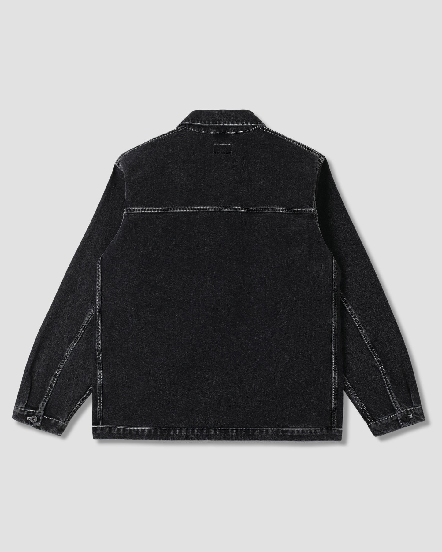 Coverall Jacket (Stonewashed Black Denim)