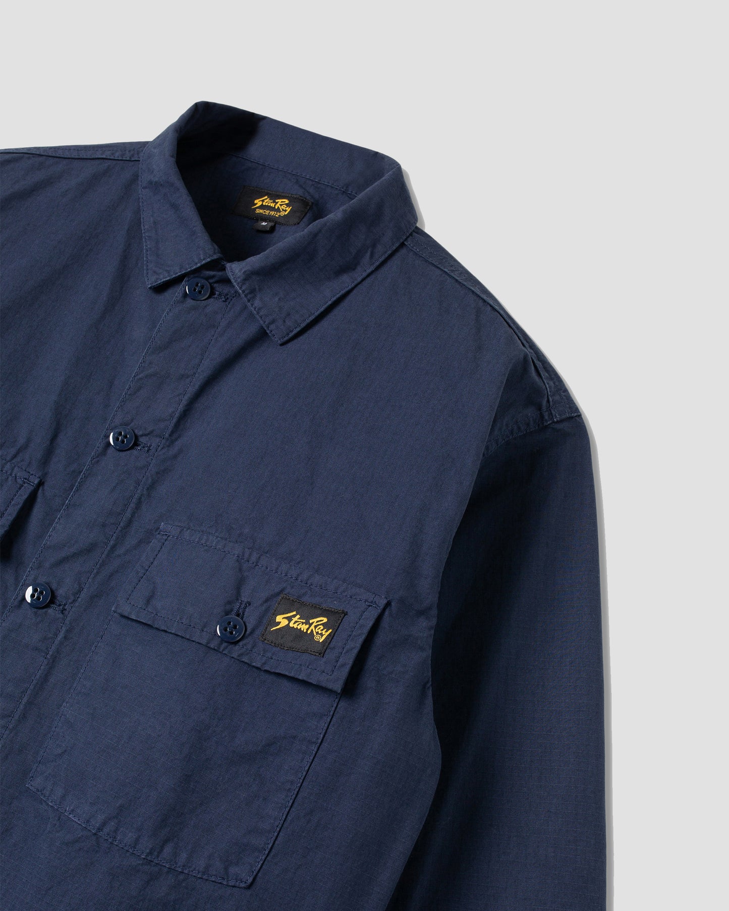 CPO-Shirt (Marineblaues Ripstop)