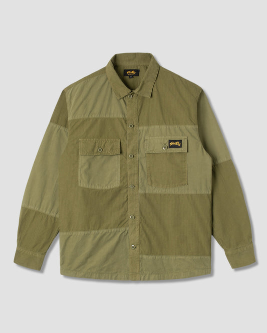 CPO Shirt (Olive/Poplin Mix)
