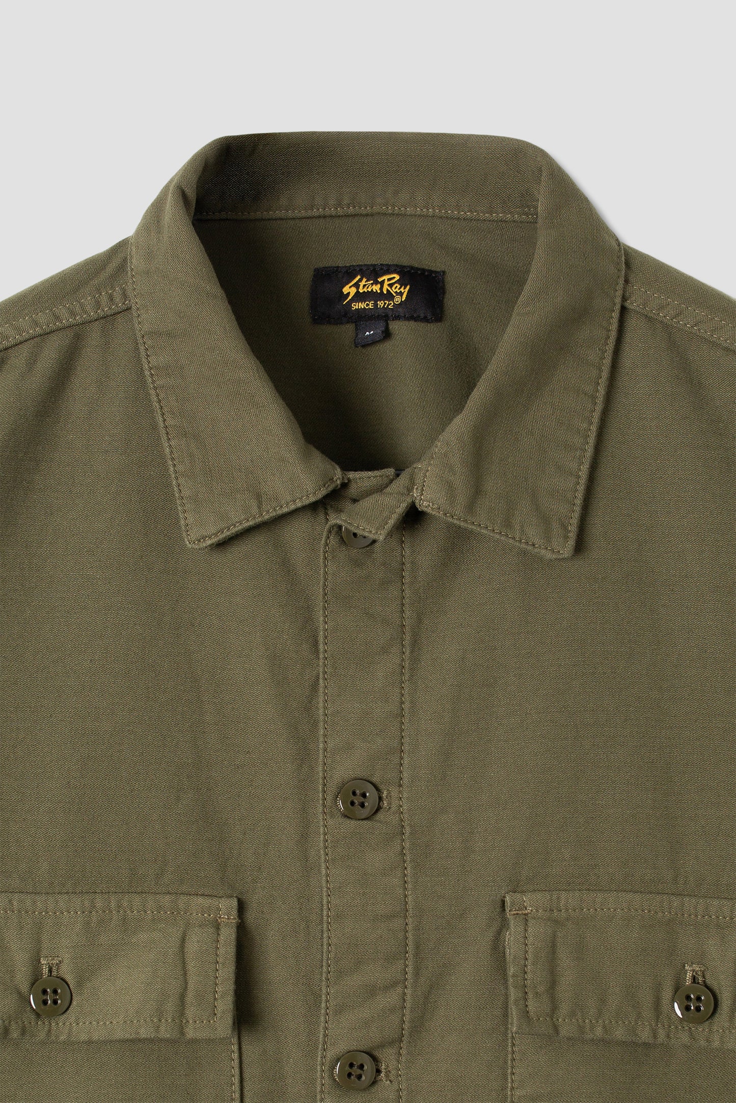 CPO Shirt (Olive Sateen)
