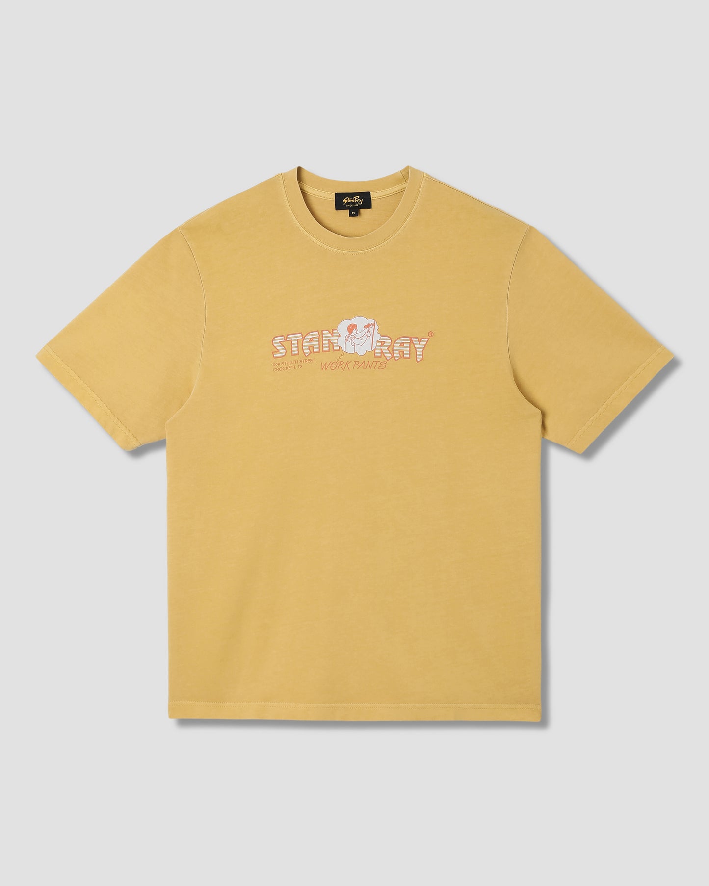 Crockett Pants Tee (Olivenite)