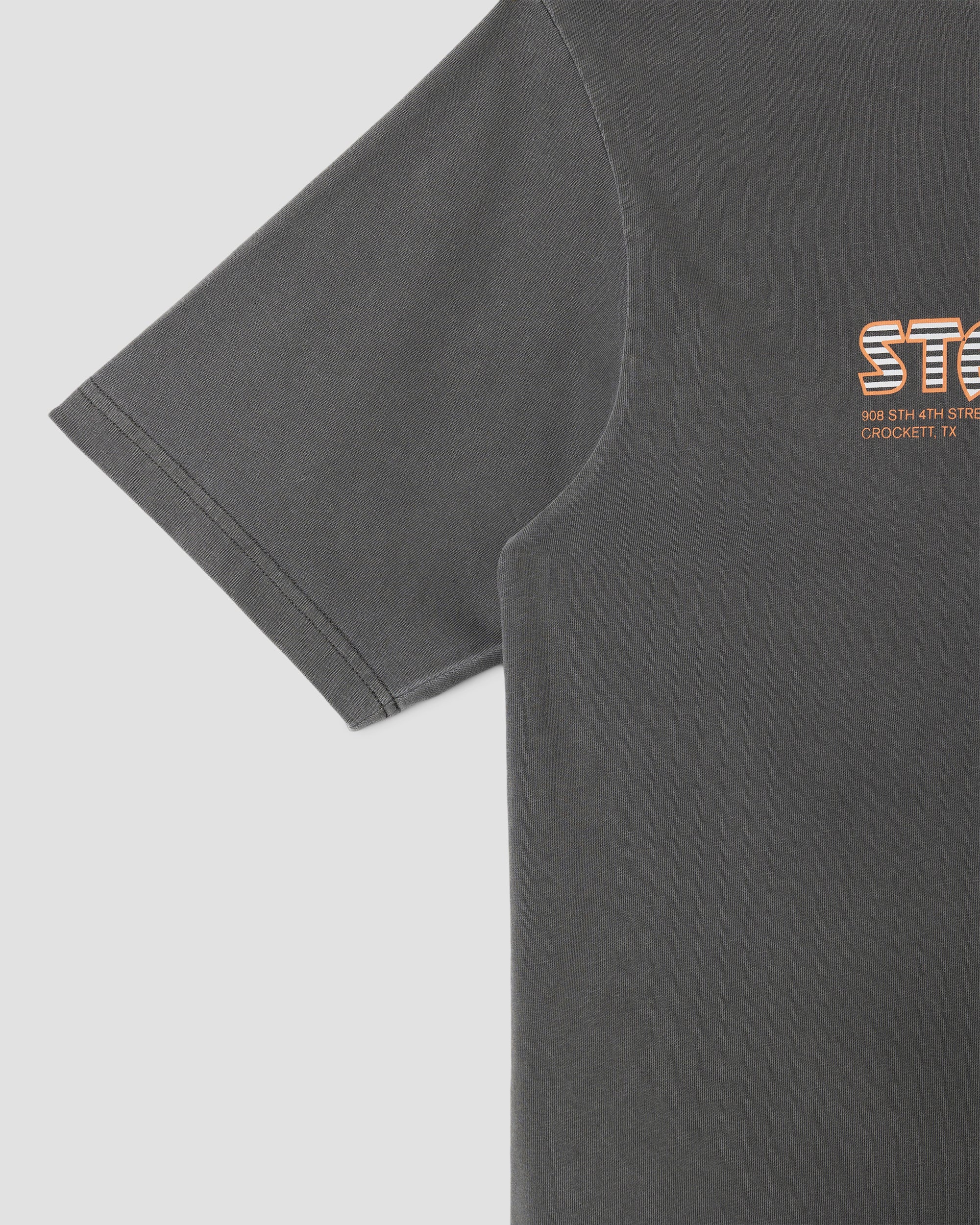 Crockett Pants Tee (Washed Black)