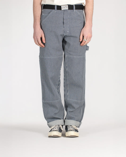 Double Knee Painter Pant (Hickory Stripe)
