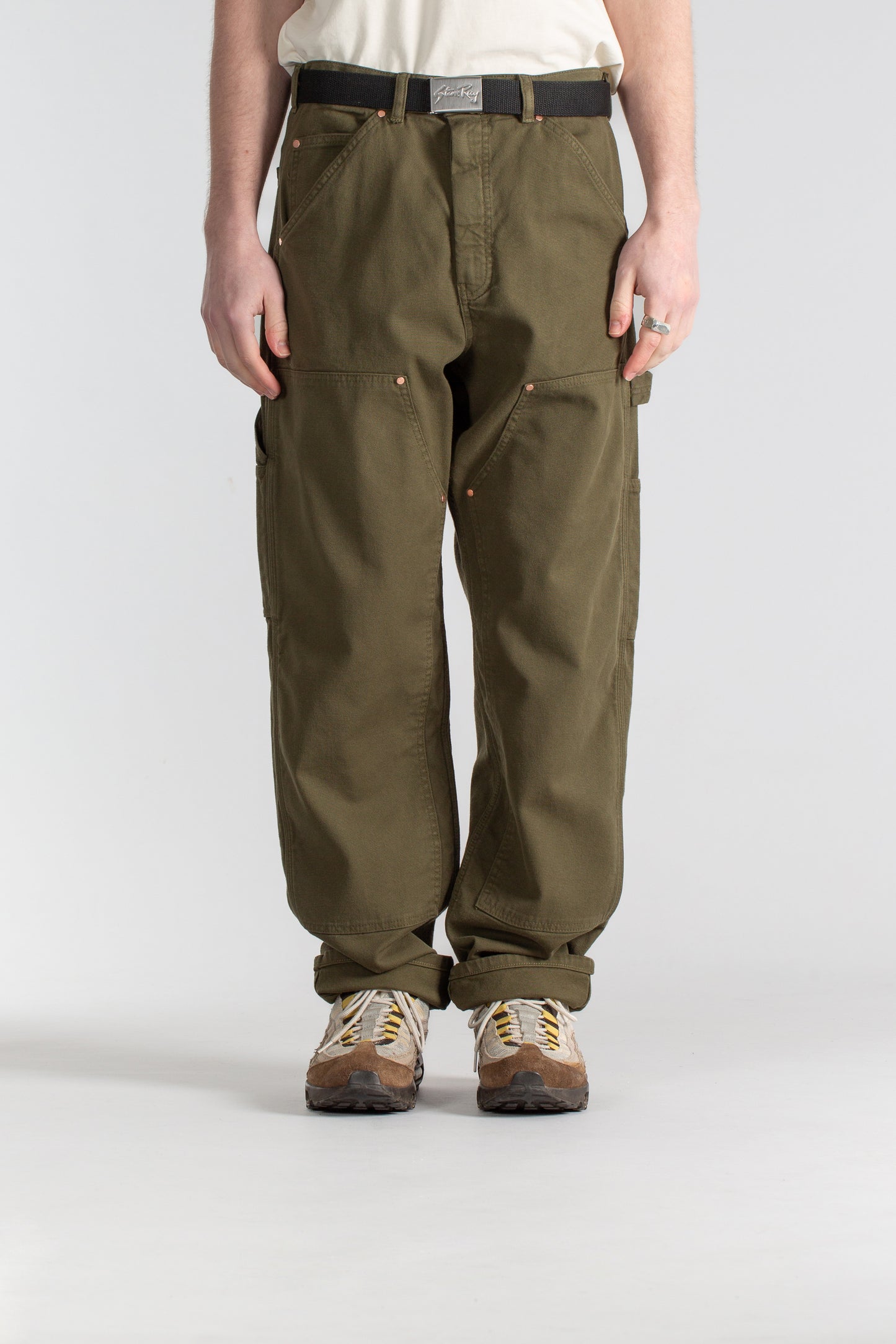 Double Knee Pant (Olive Duck)