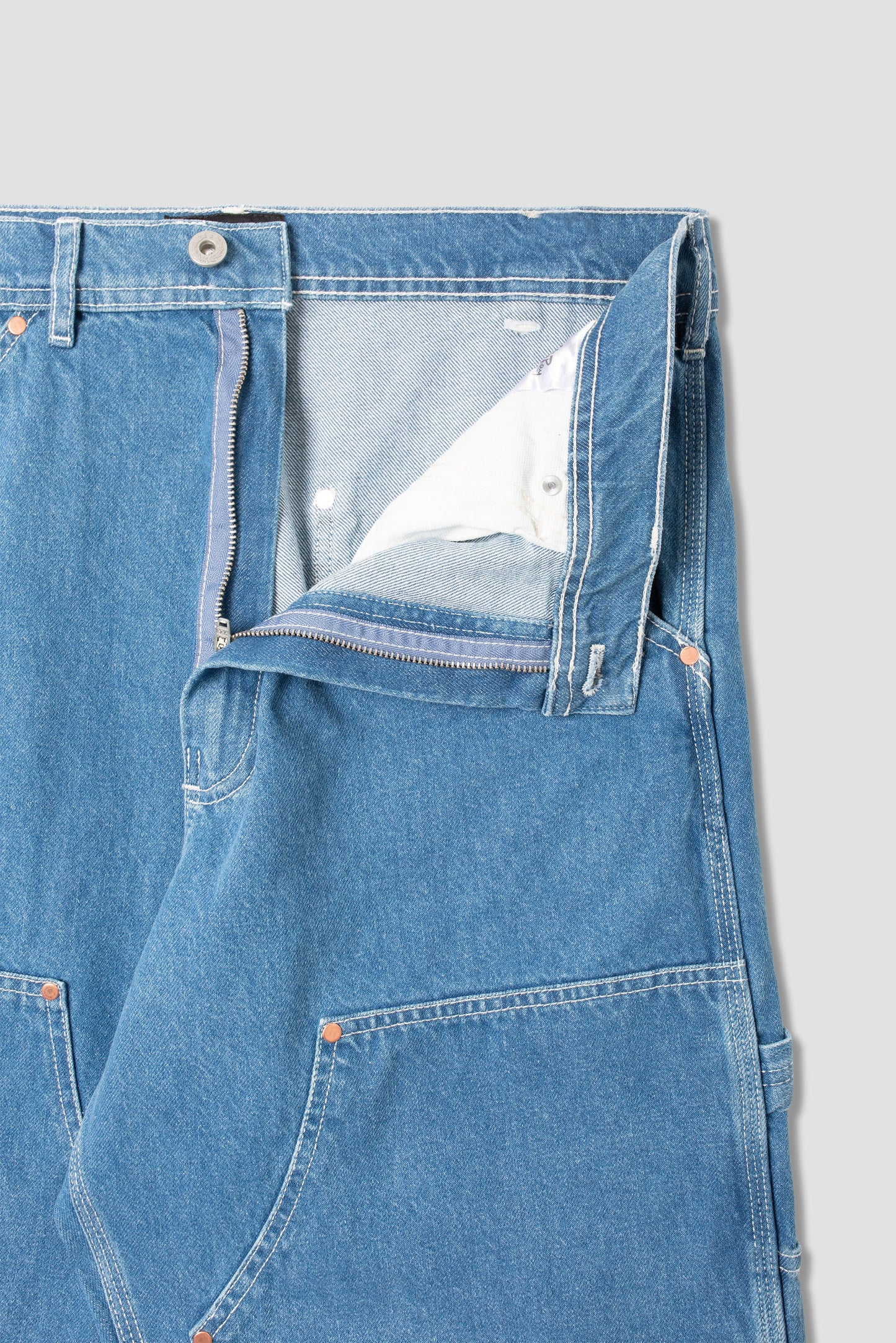 Double Knee Pant (Vintage Stonewash Denim)