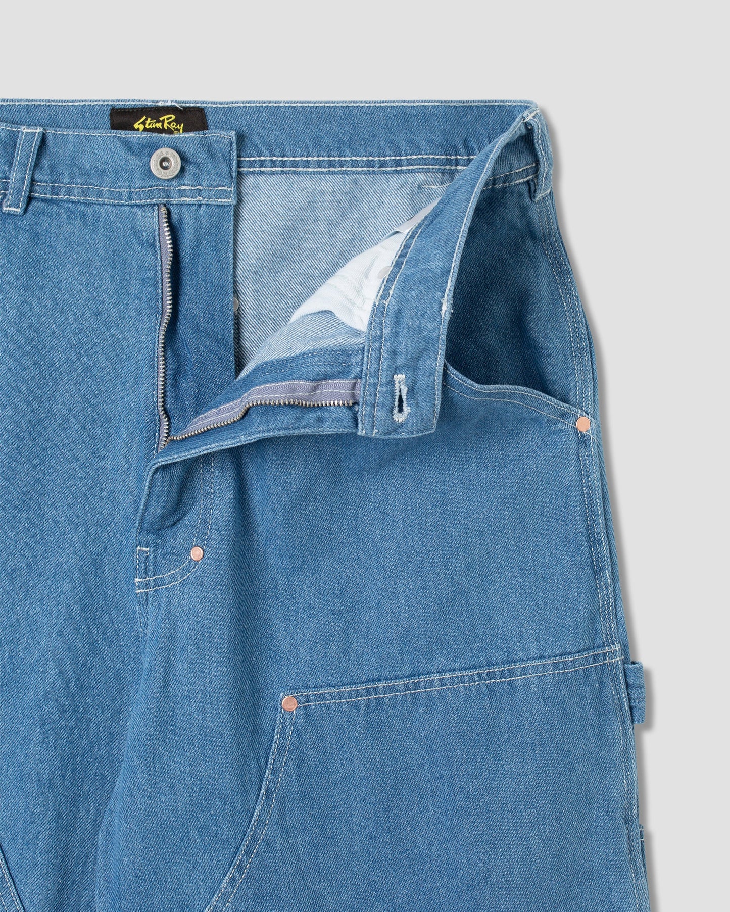 Double Knee Short (Vintage Stonewash)