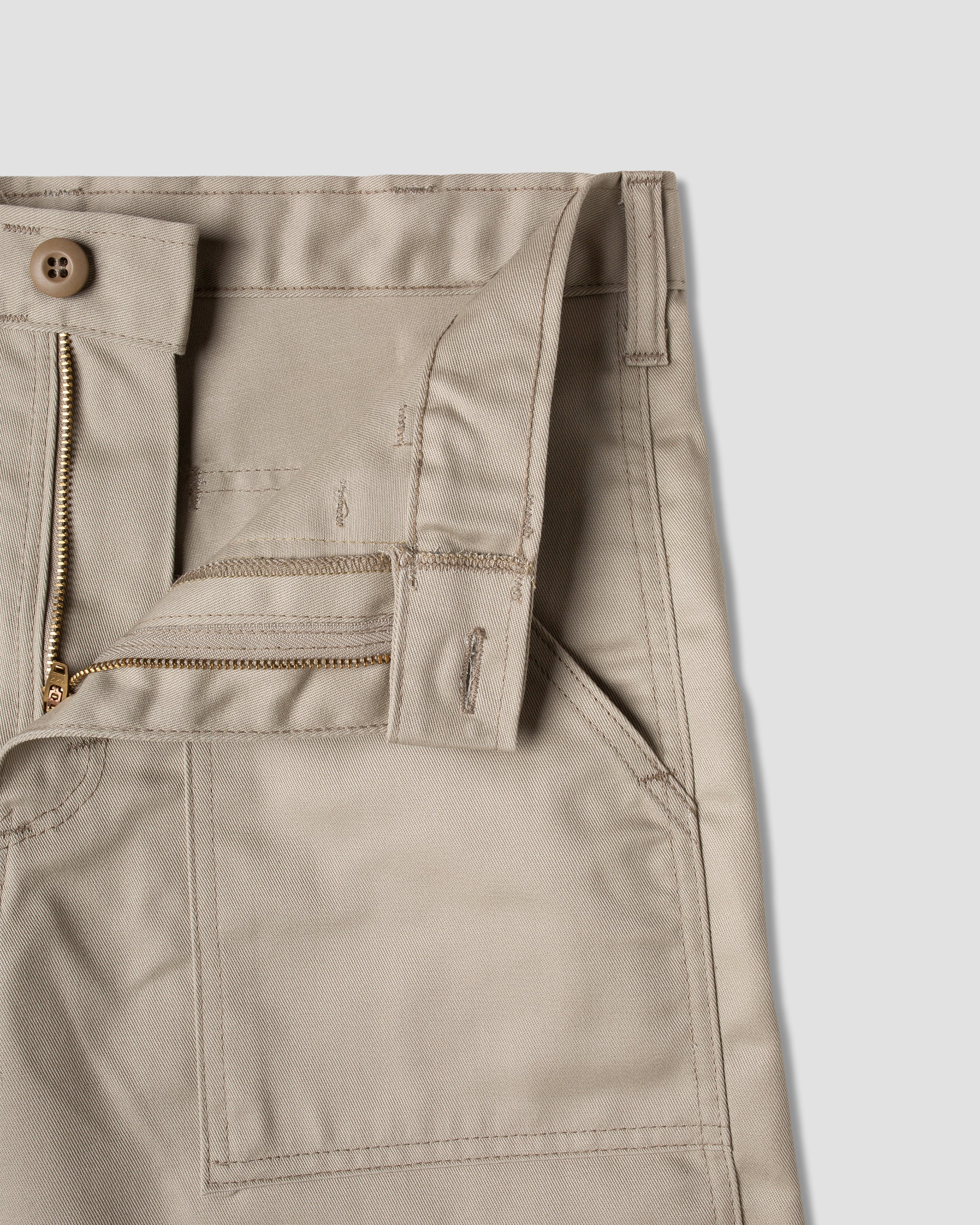 Fatigue Short (Khaki Twill)