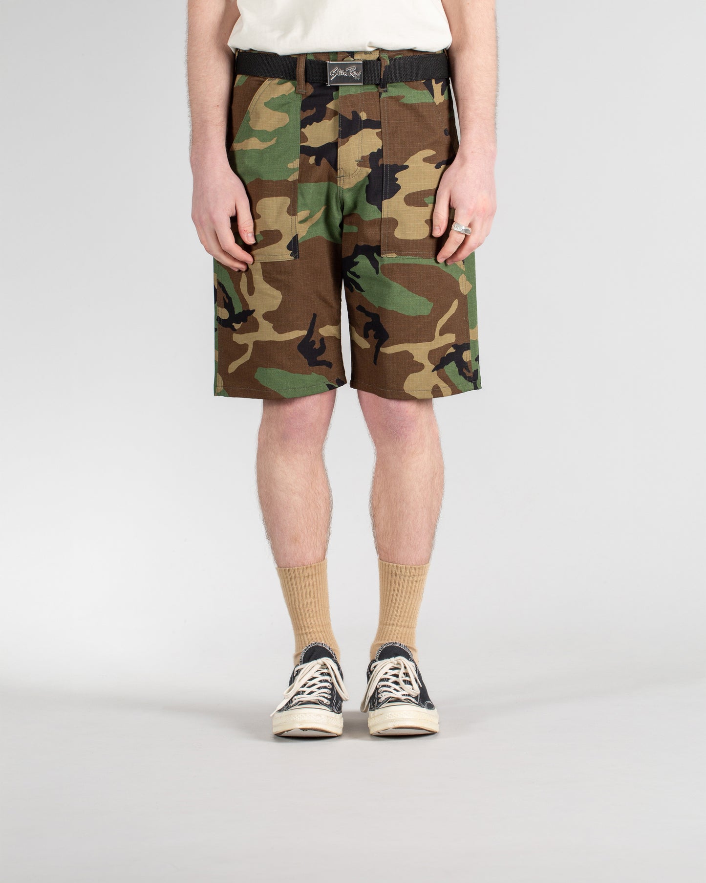 Fatigue Short (Woodland Camo)