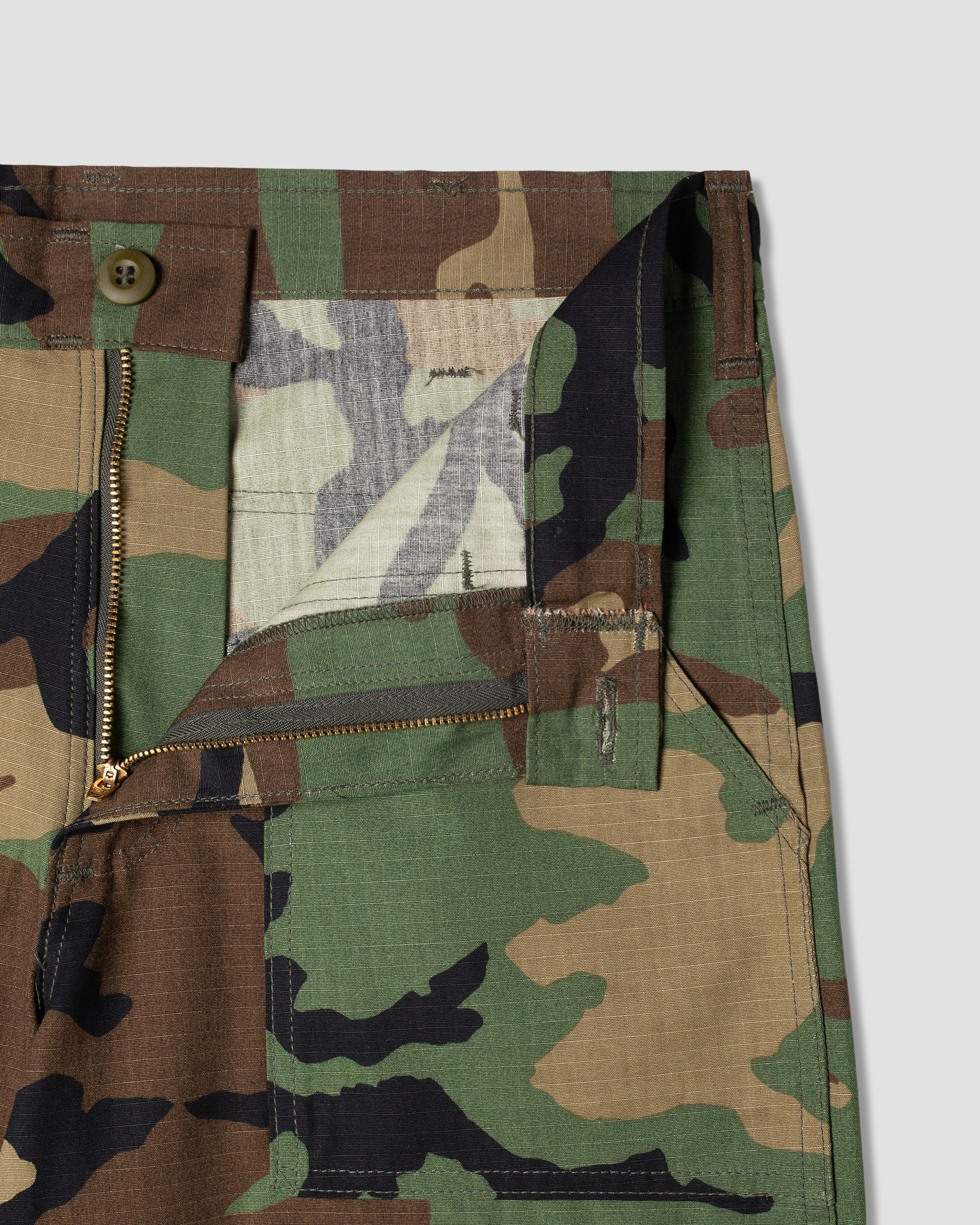 Fatigue Short (Woodland Camo)
