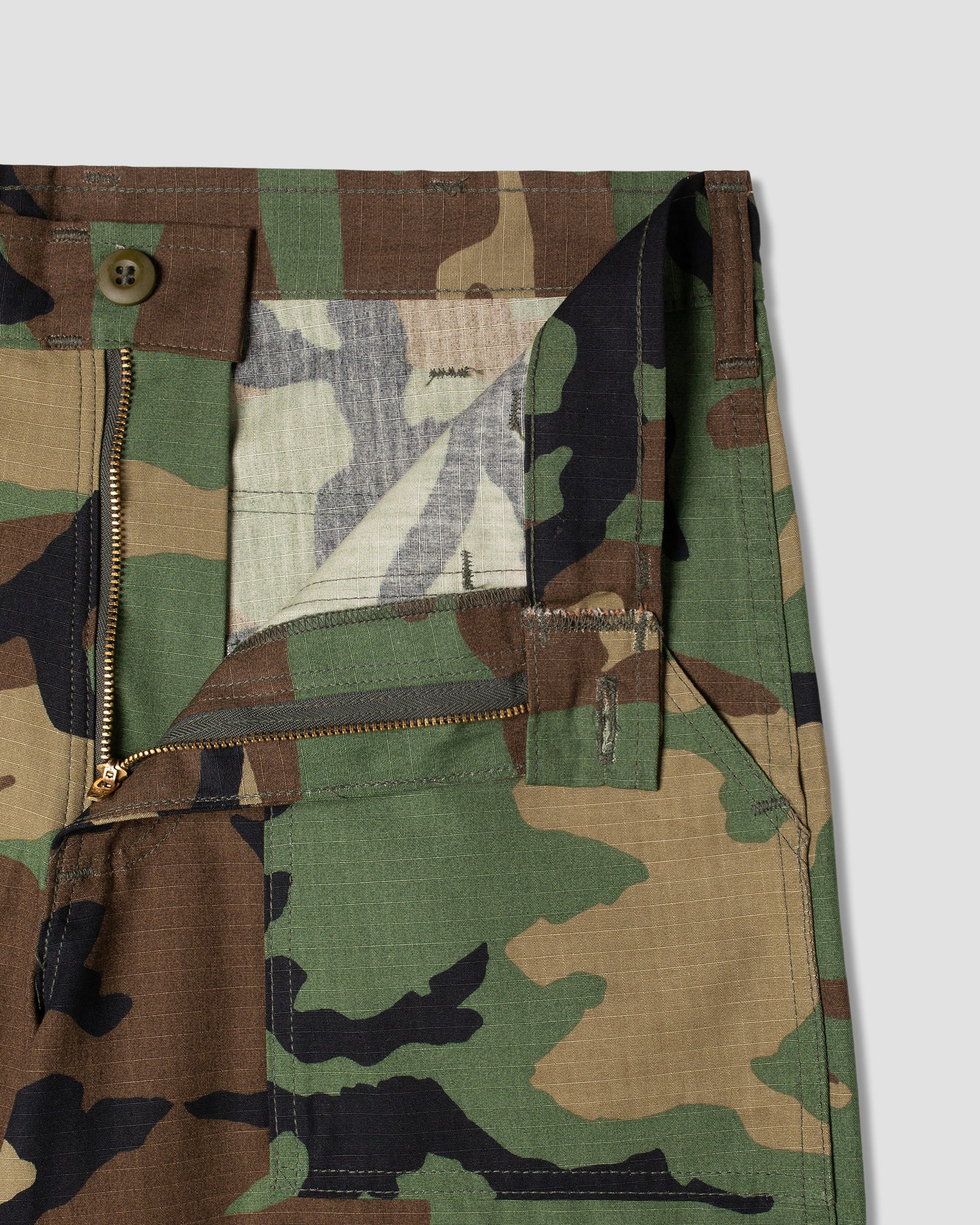Fatigue Short (Woodland Camo)