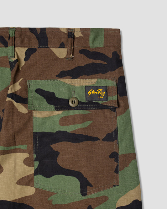 Fatigue Short (Woodland Camo)