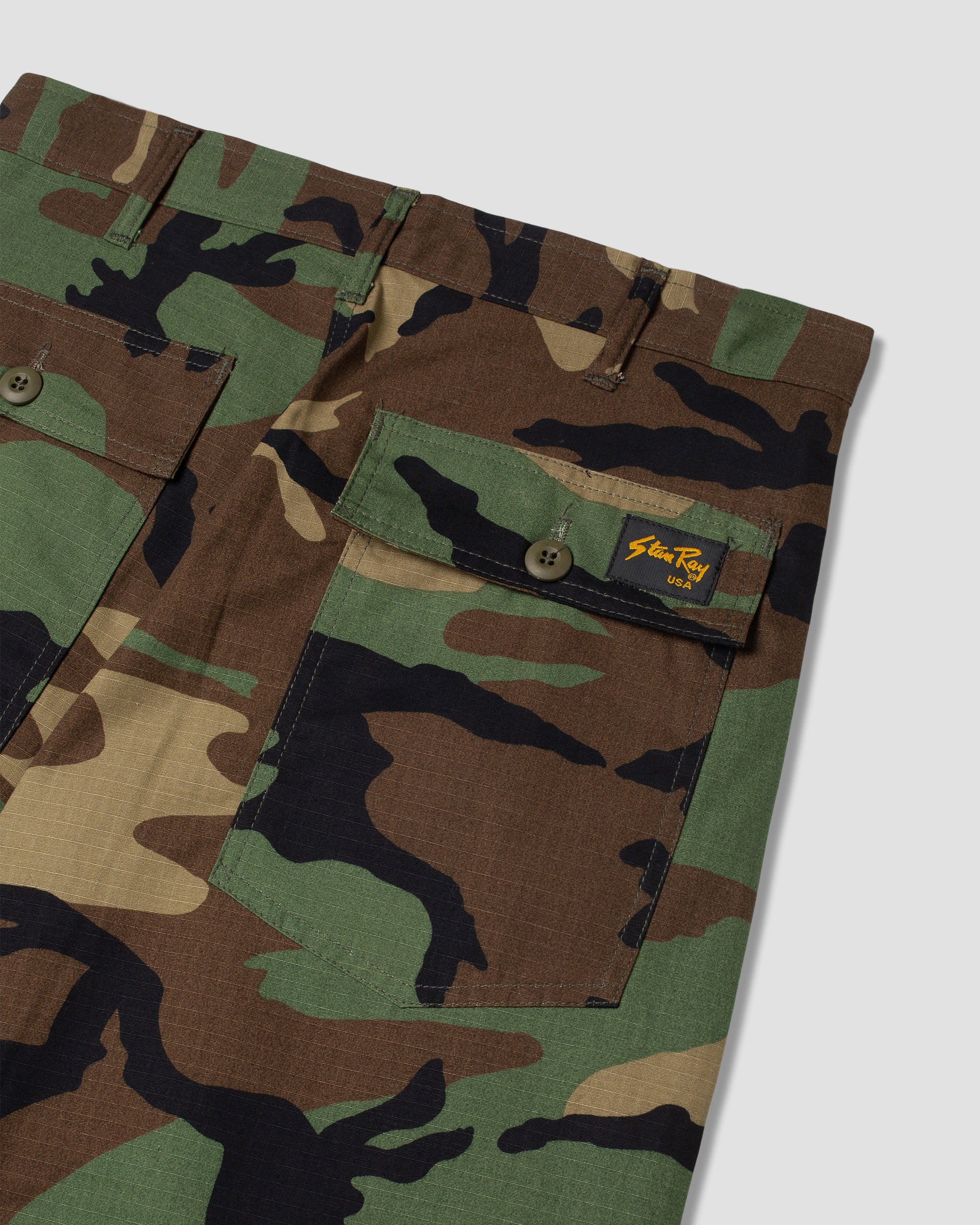 Fatigue Short (Woodland Camo)