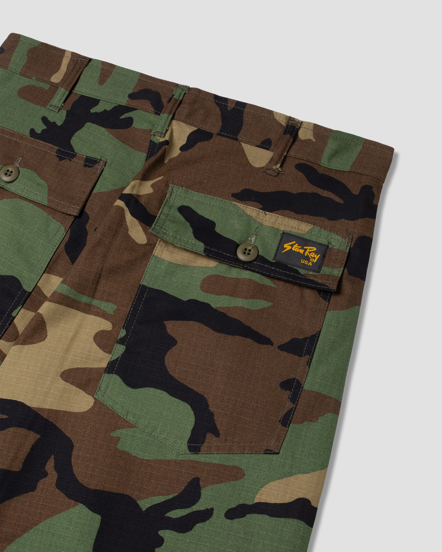 Fatigue Short (Woodland Camo)