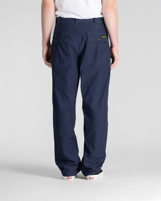 Fat Pant (Navy Sateen)