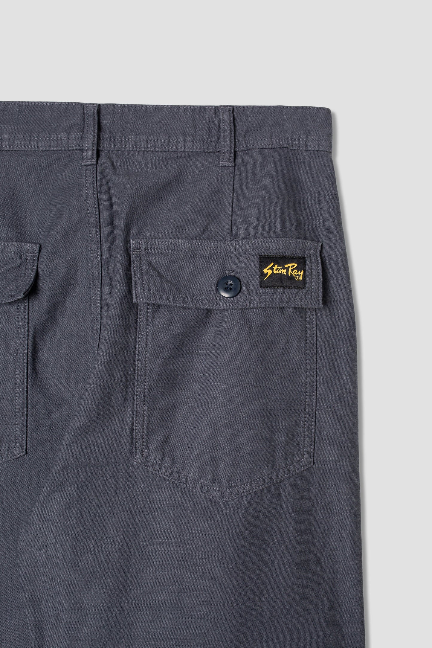 Fat Pant (Navy Sateen)
