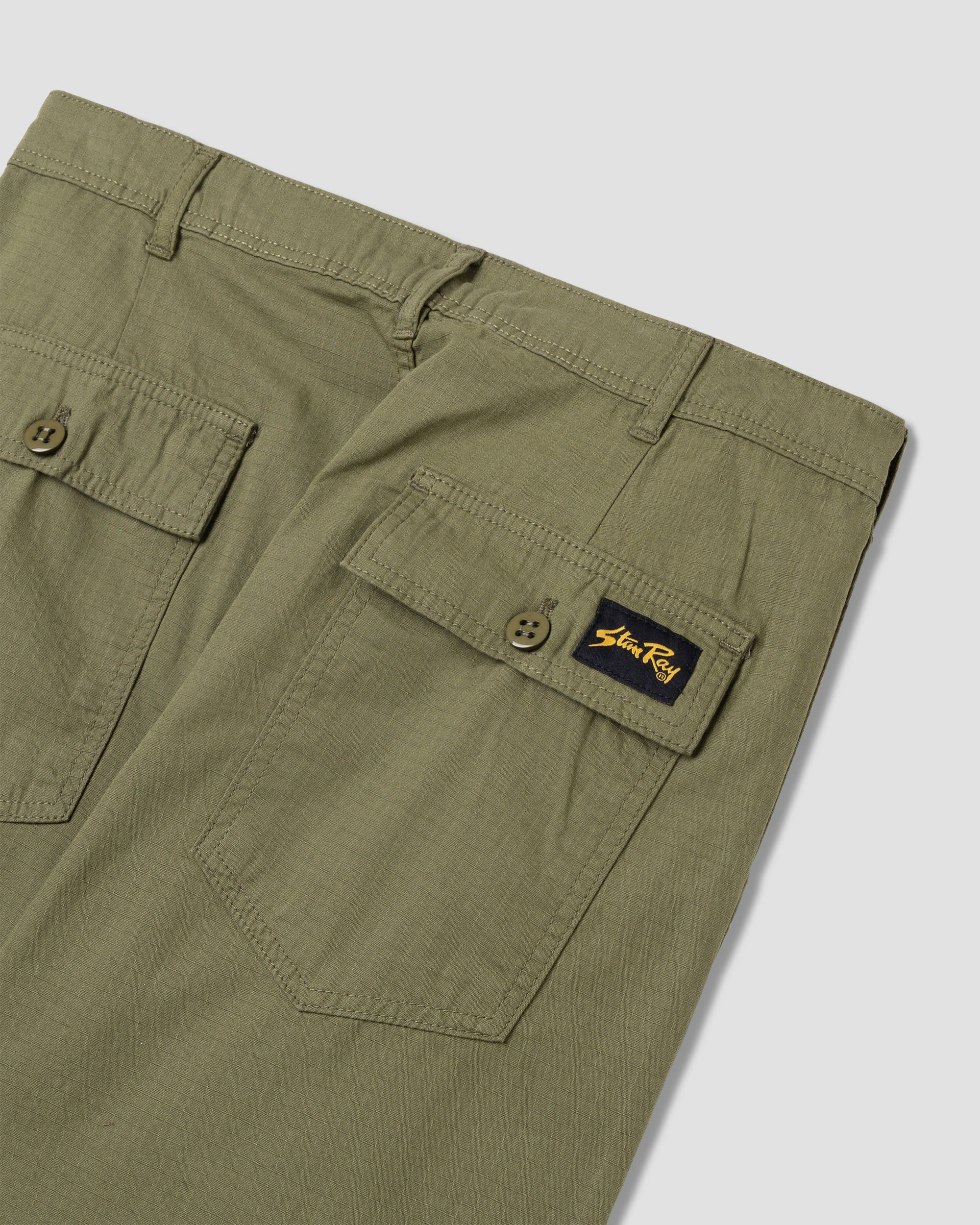 Fat Pant (Olive Ripstop)