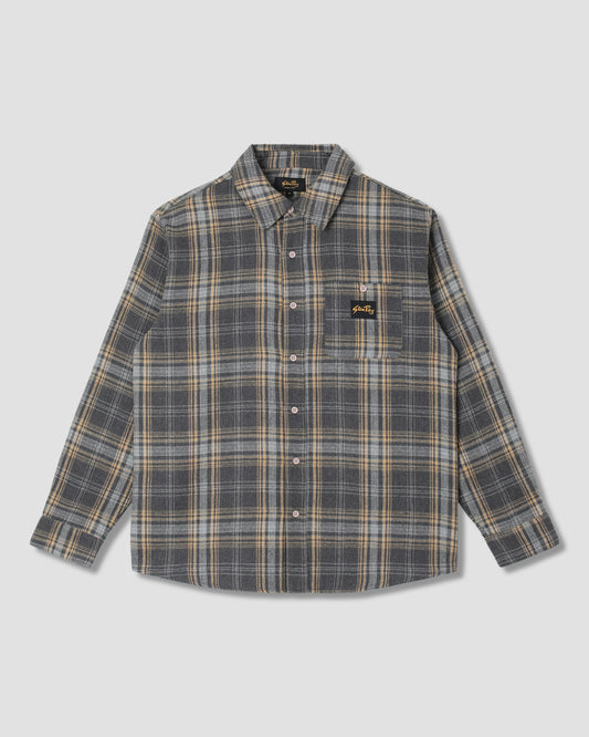Flannel Shirt (Charcoal Plaid)