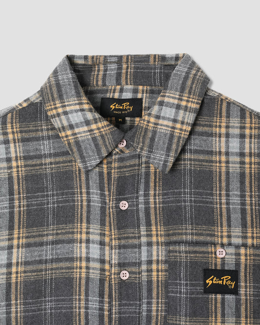 Flannel Shirt (Charcoal Plaid)