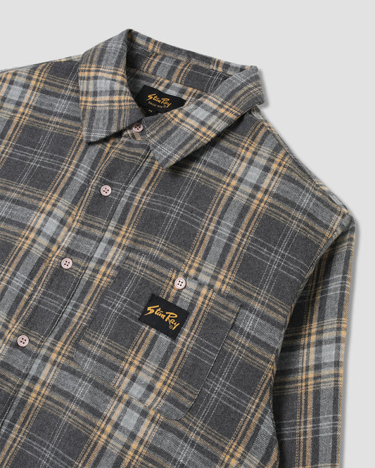 Flannel Shirt (Charcoal Plaid)