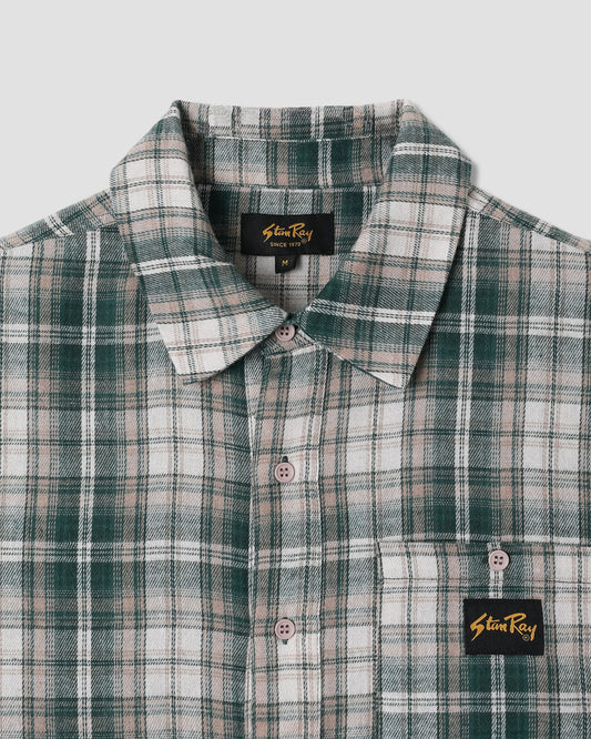 Flannel Shirt (Green Plaid)