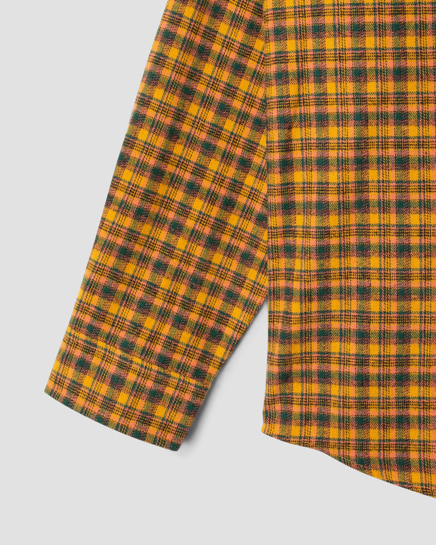 Chemise en flanelle (à carreaux orange)