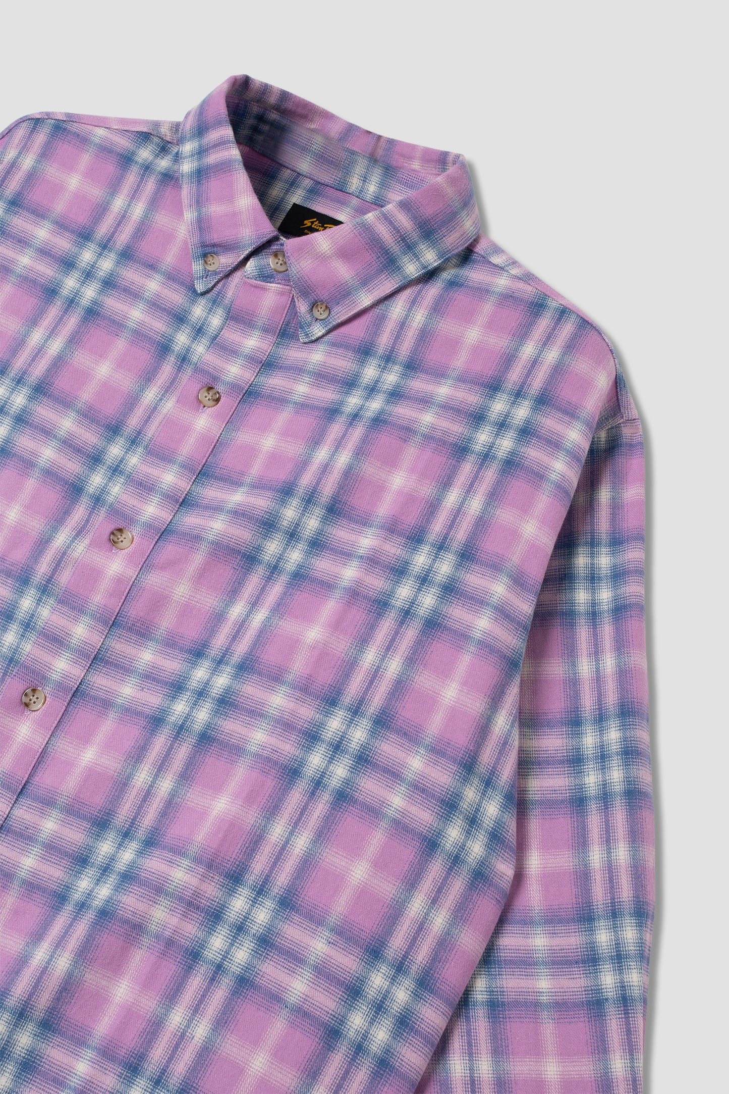 Flannel Shirt (Pink) Plaid