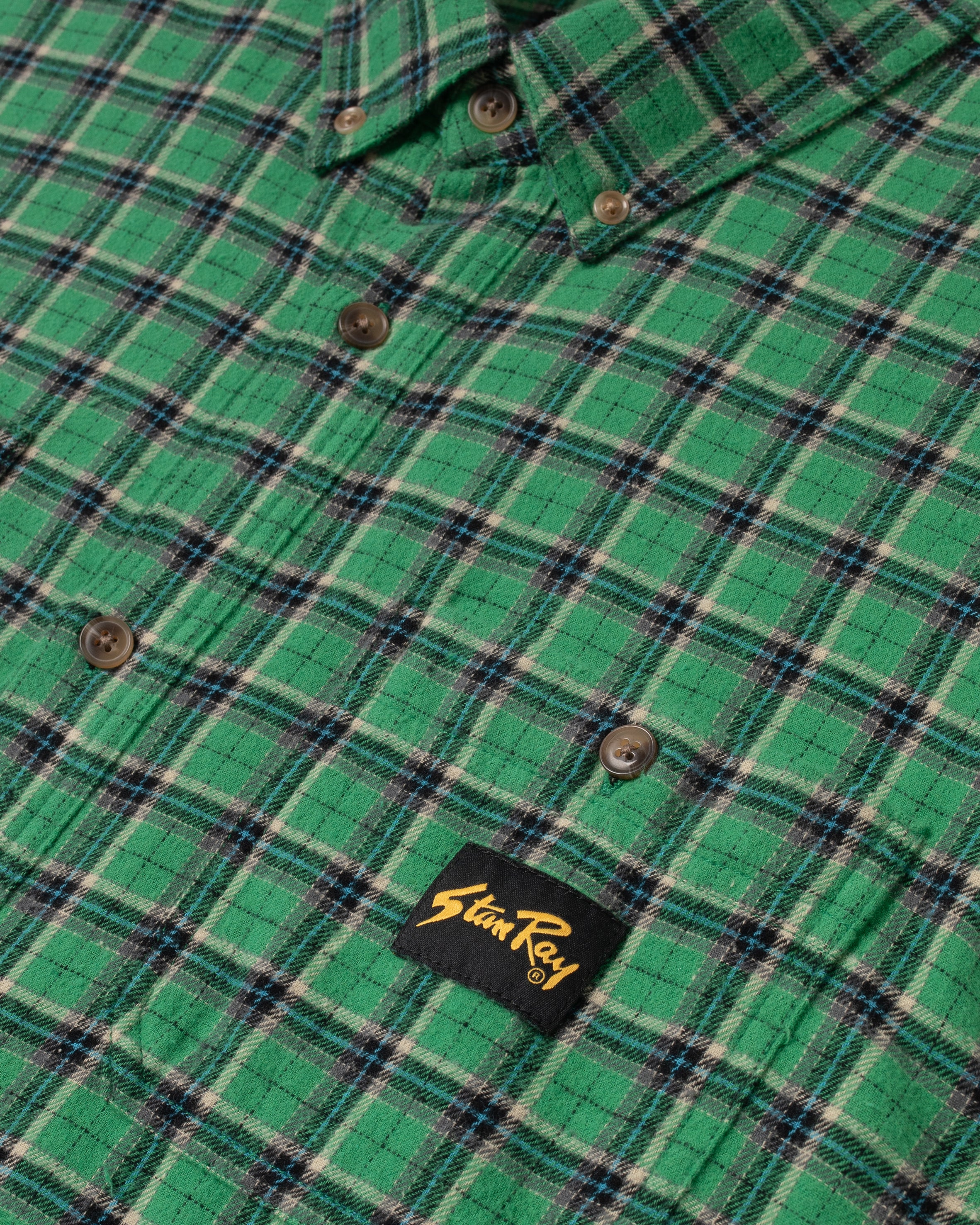 Flannel Shirt (Summer Green Plaid)