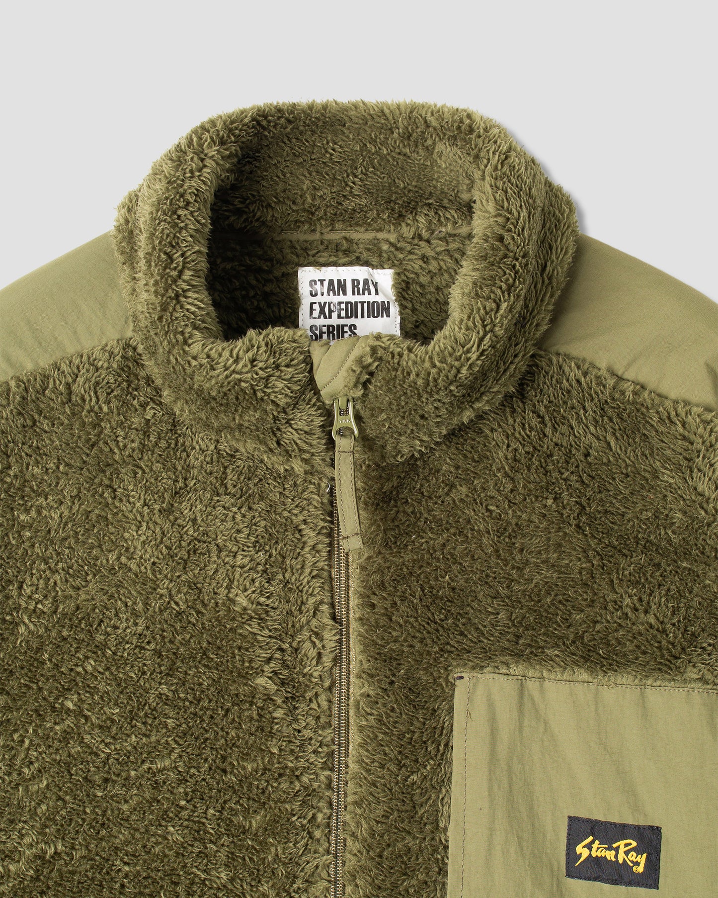 Fleecejacke (Oliv)