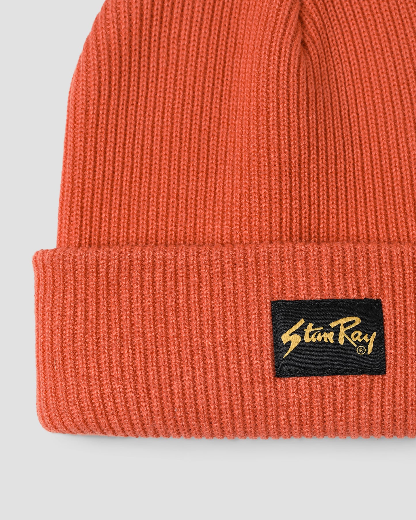 Fold Beanie (Washed Red)