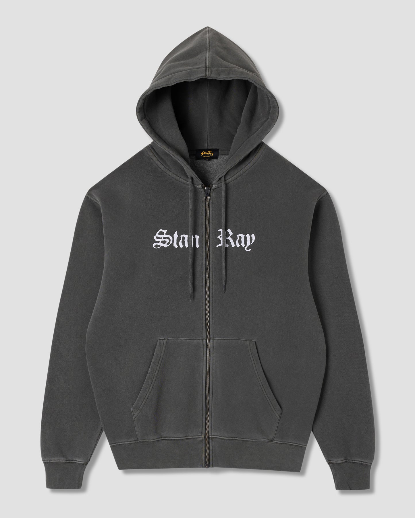 Hardcore Zip Hood (Washed Black)