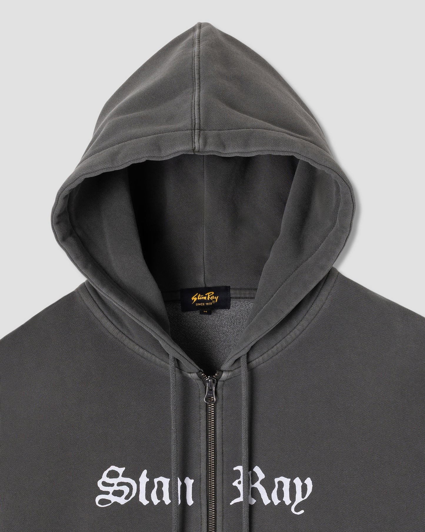Hardcore Zip Hood (Washed Black)