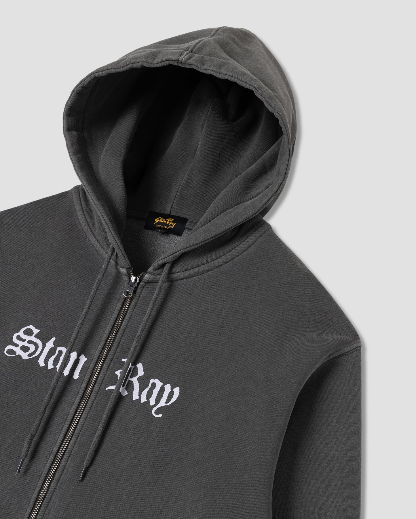 Hardcore Zip Hood (Washed Black)