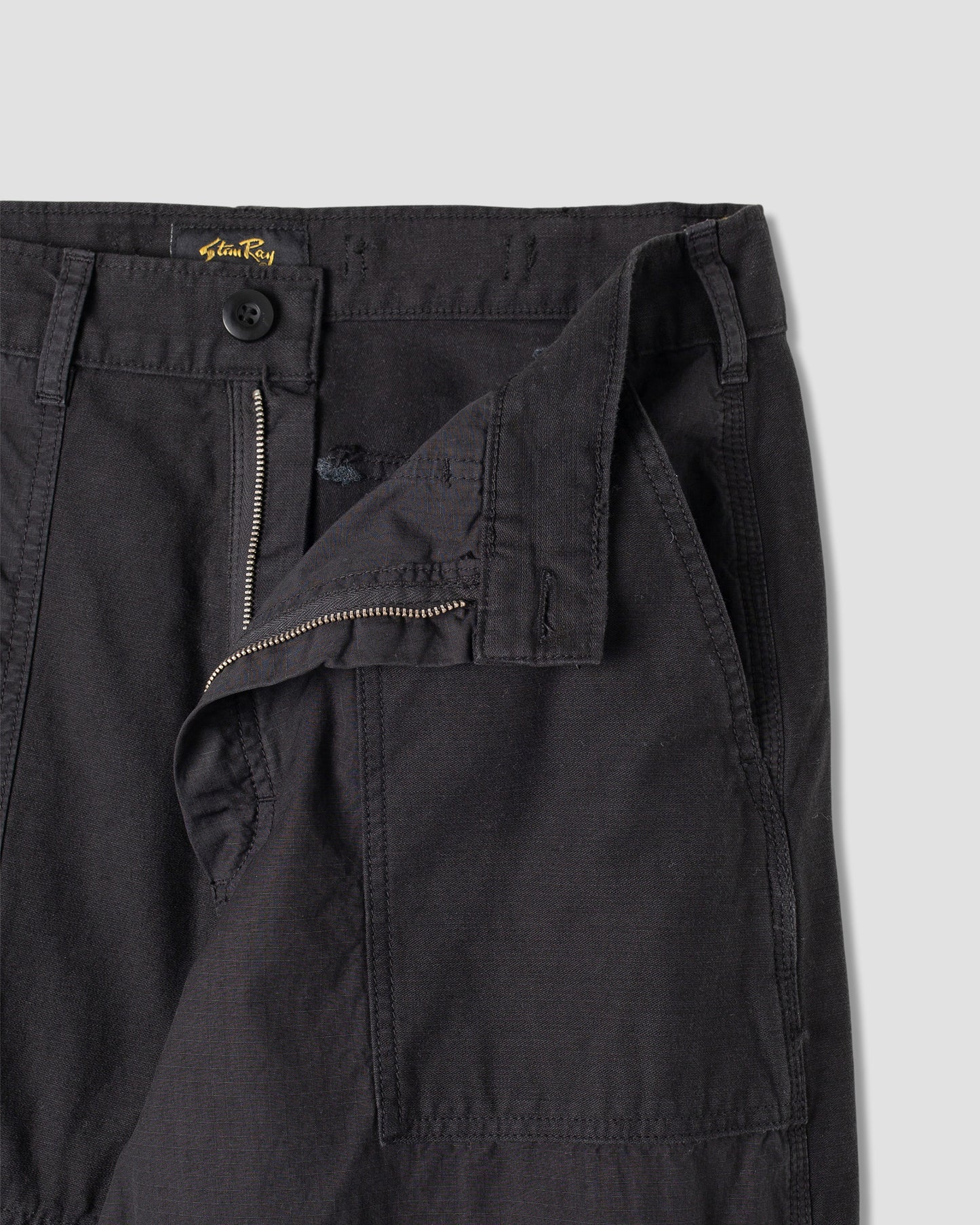 Pantalon K (mélange noir Rs/satin)