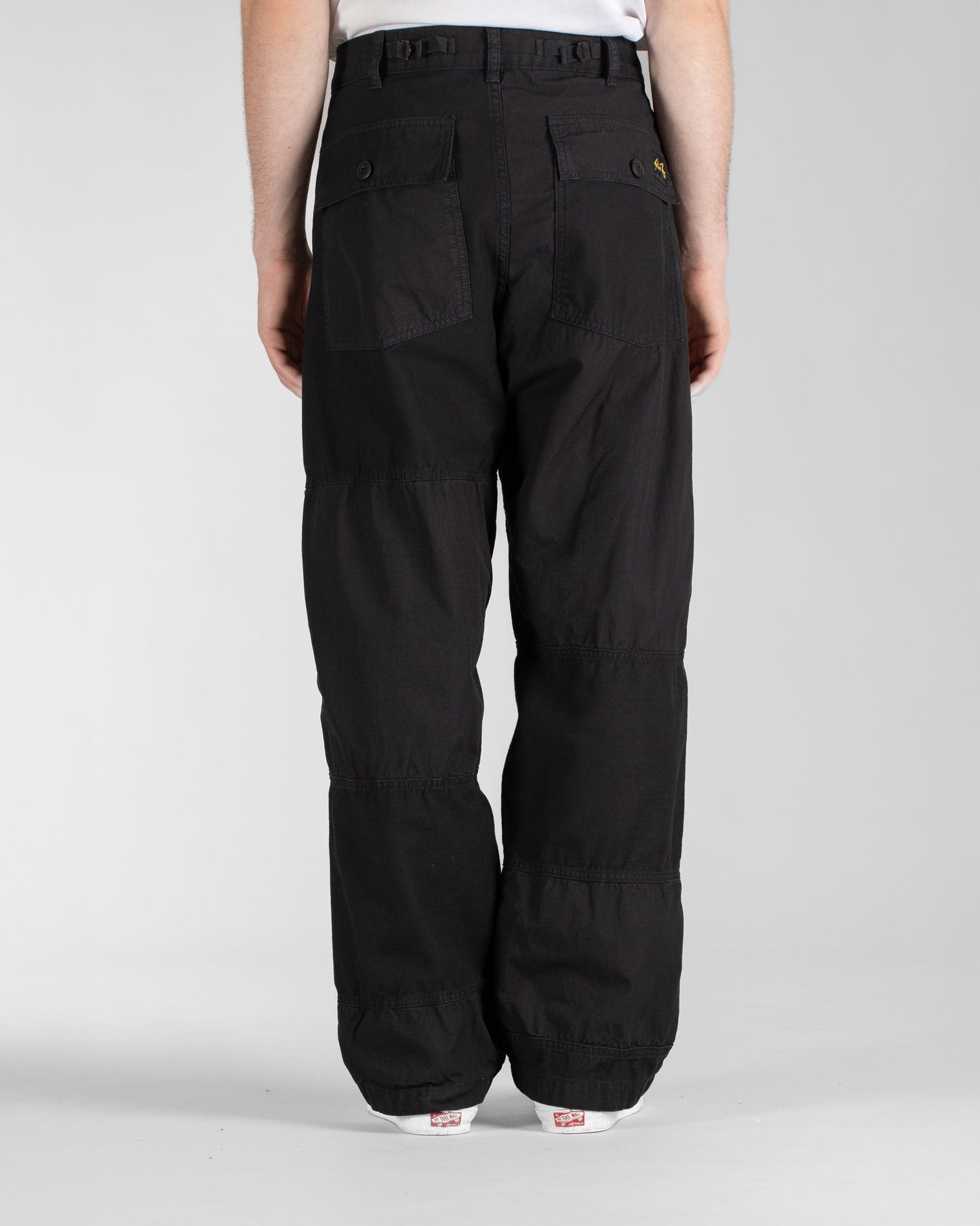 Pantalon K (mélange noir Rs/satin)