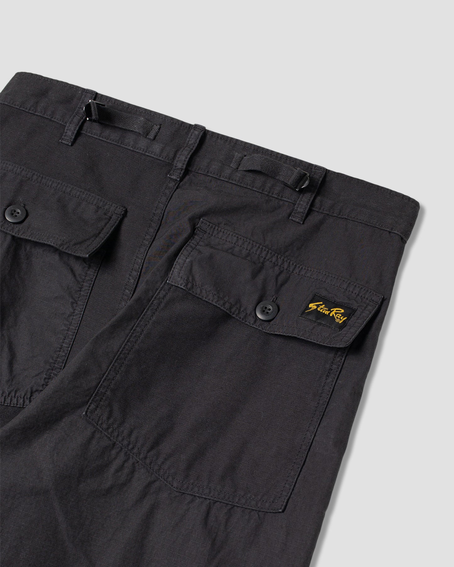Pantalon K (mélange noir Rs/satin)