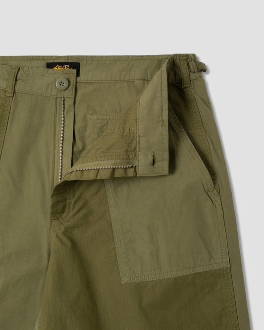 K Short (Olive Rs/Poplin Mix)